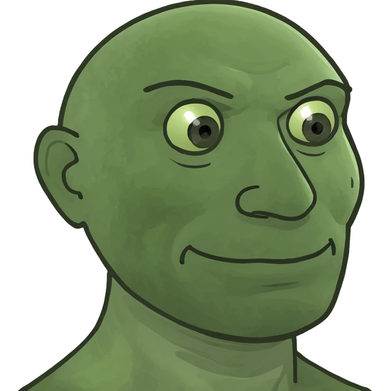 White trash man emoji