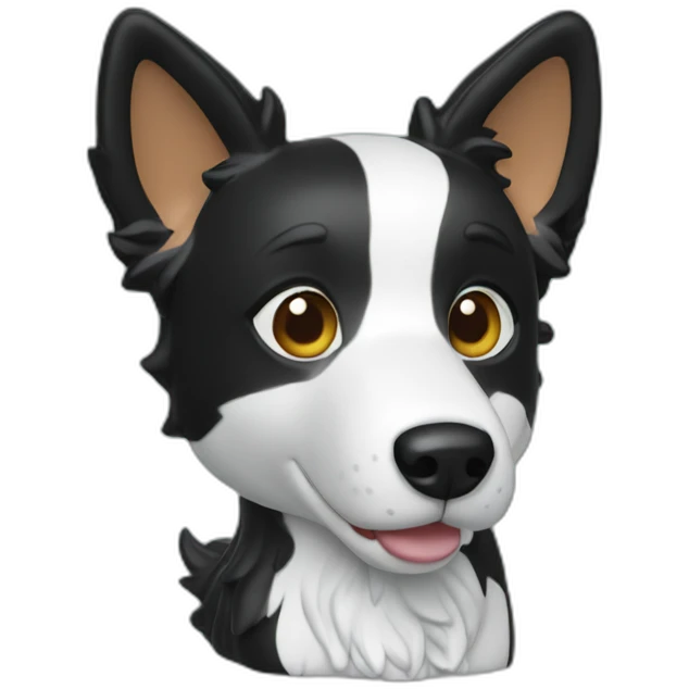 a Border collie funko pop emoji