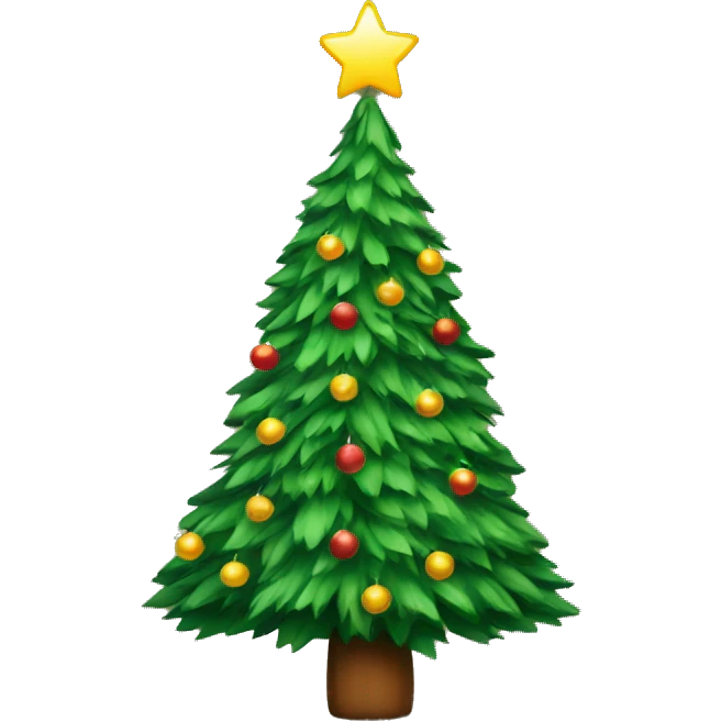 christmas tree emoji
