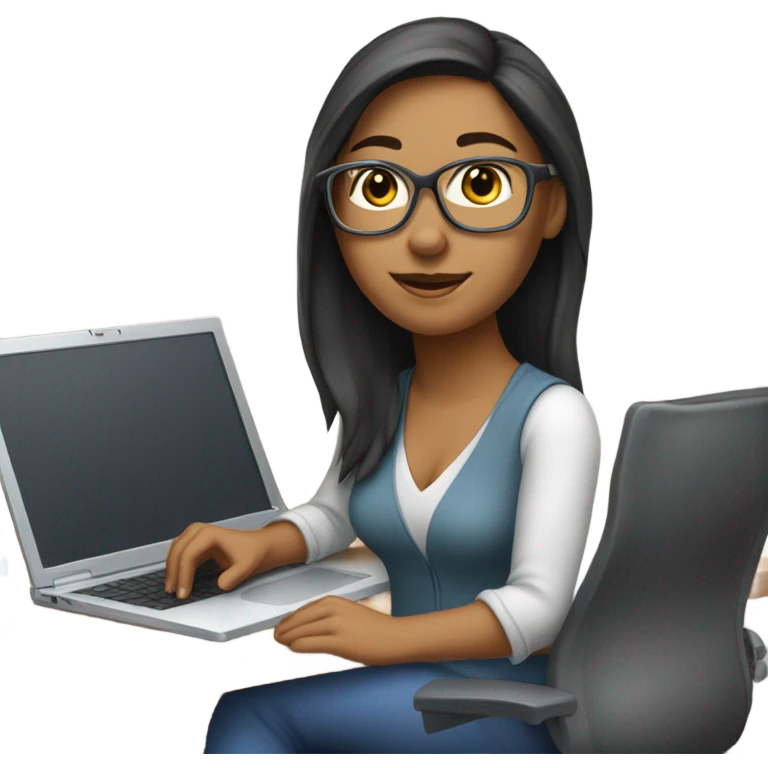 Computer science woman lighter skin   emoji
