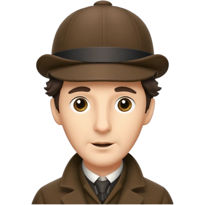 sherlock deerstlaker hat emoji