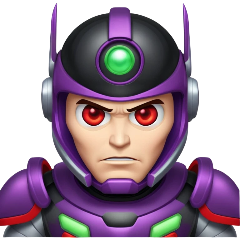 anti Buzz Lightyear, evil space ranger, dark version emoji