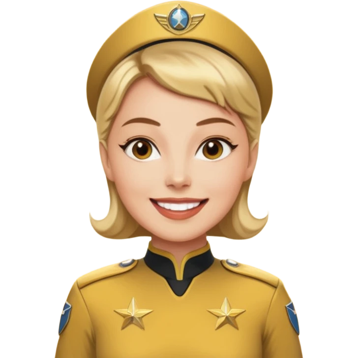 captain kirk woman emoji
