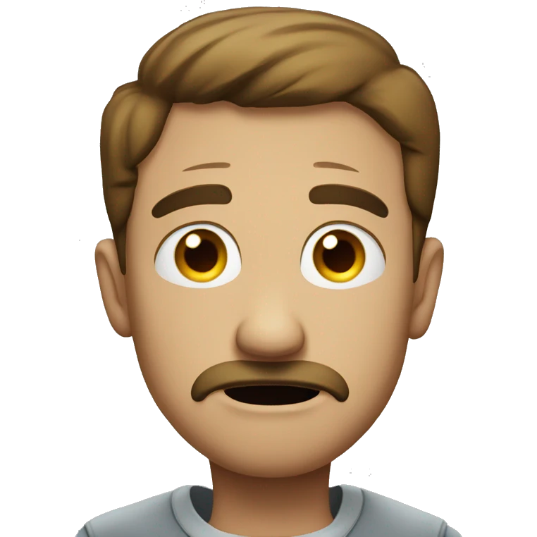 confused man emoji