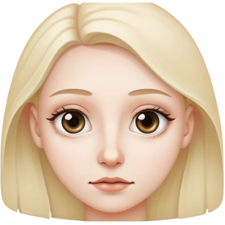 beautiful expressive eyes with dark circles underneath emoji