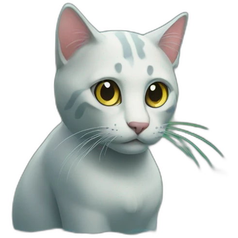 Water cat emoji