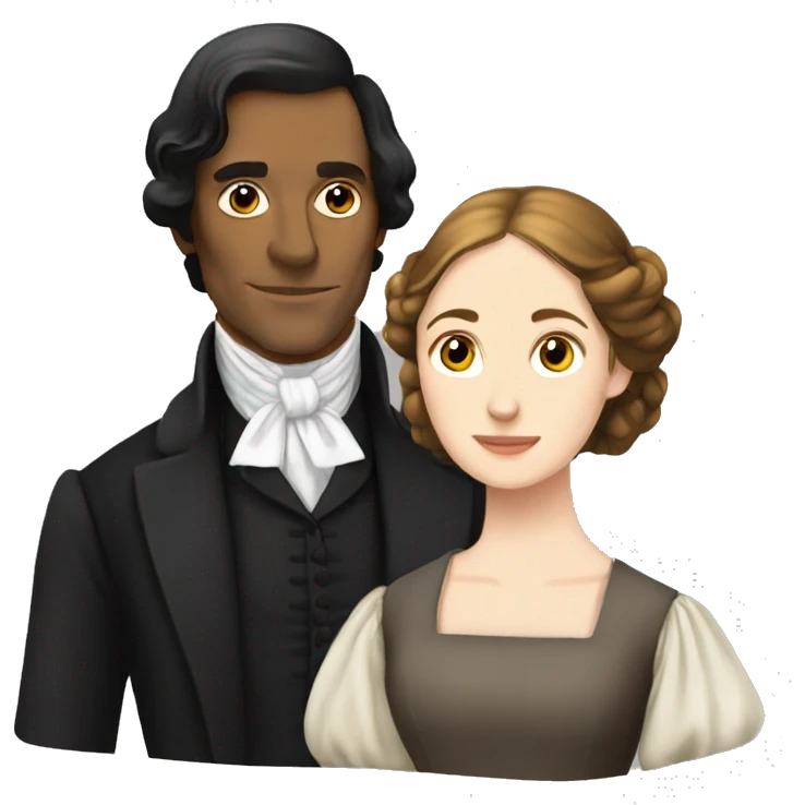 Jane Eyre and mr Rochester emoji