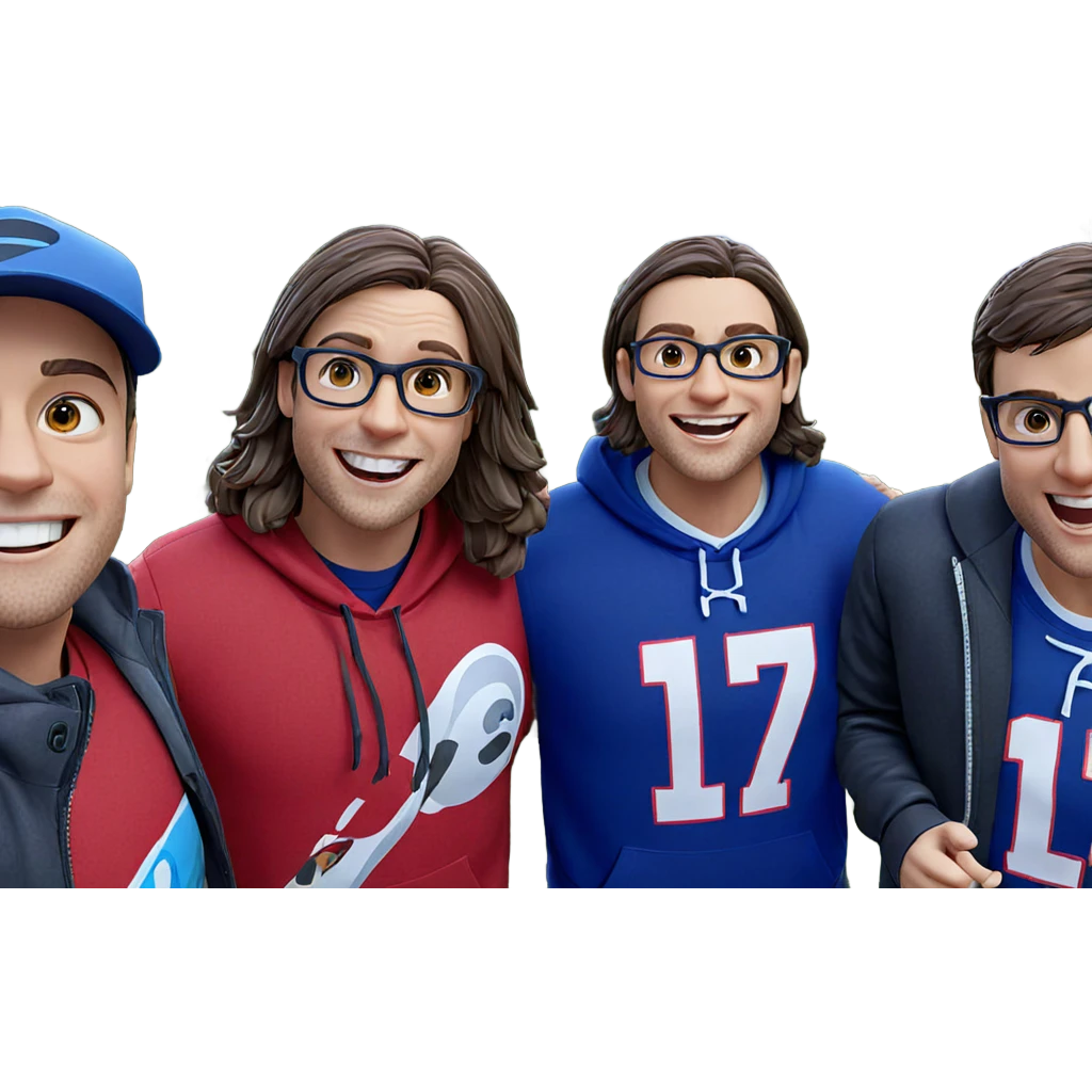 boys having fun outdoors emoji
