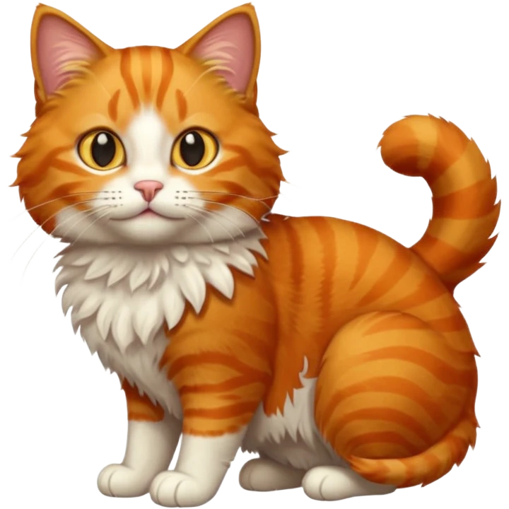 orange cat emoji