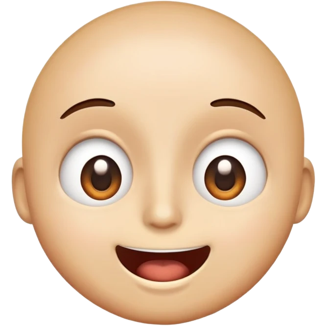 Smiling face with mind blowing emoji