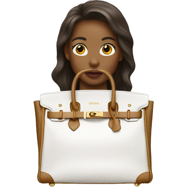 white birkin emoji