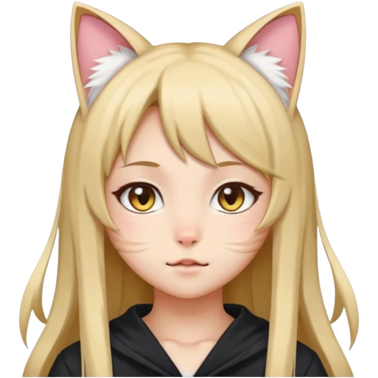 Neko girl emoji