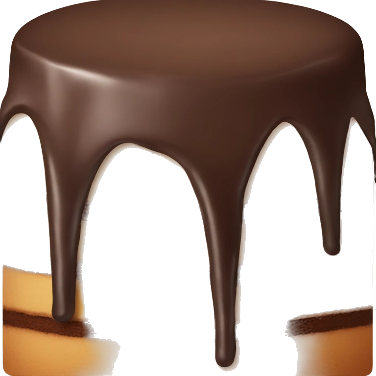 chocolate cake emoji