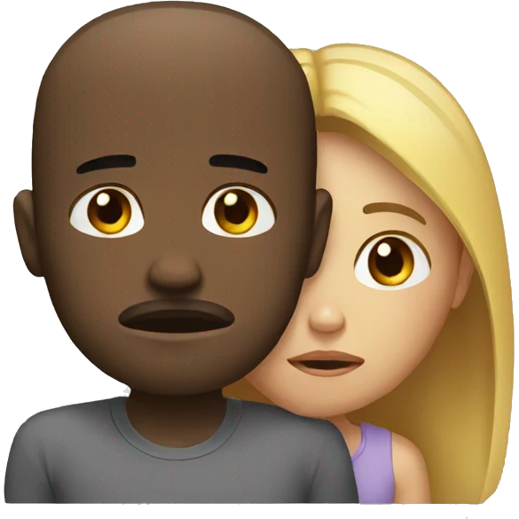 couple sad emoji