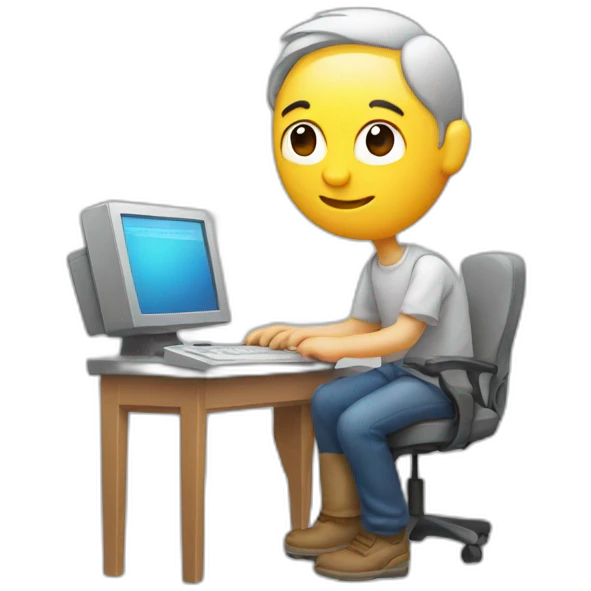 computer and designer emoji