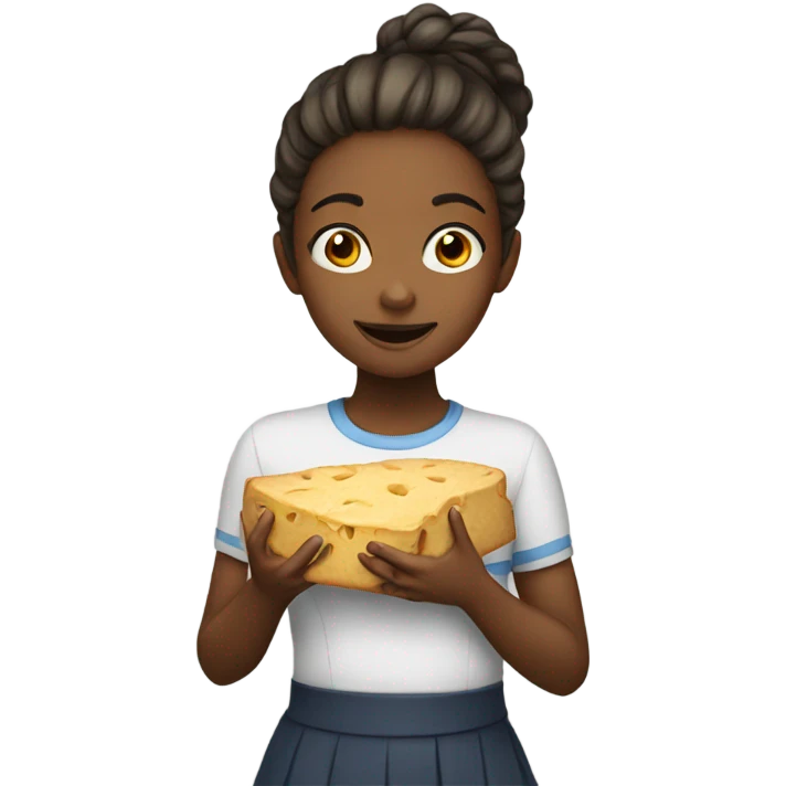 A girl who ate emoji