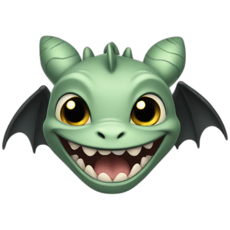 Toothless  emoji