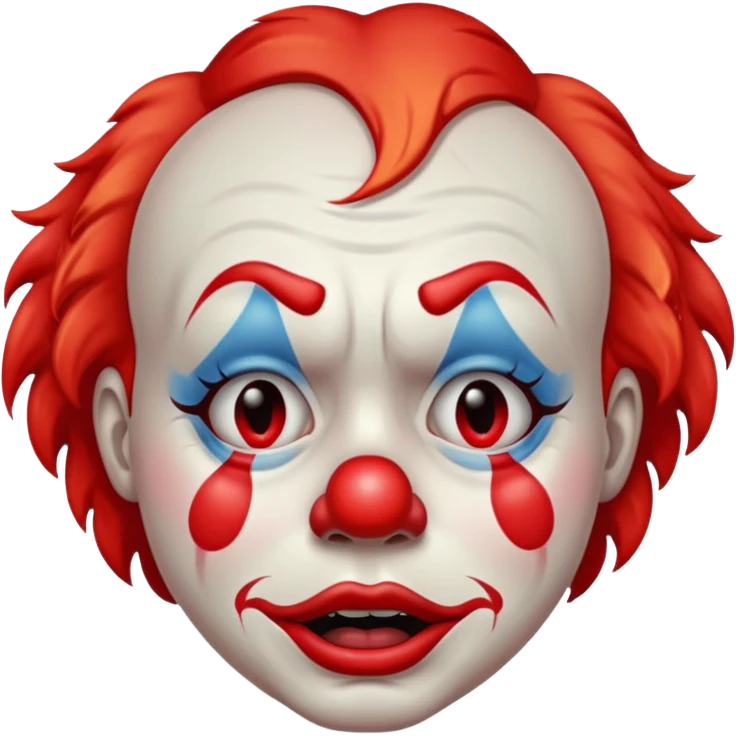 crying clown emoji
