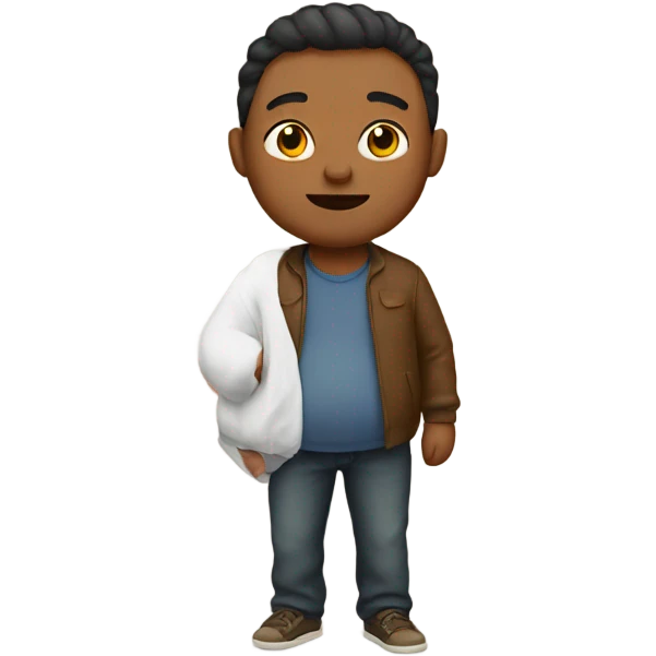 Pregnant man emoji