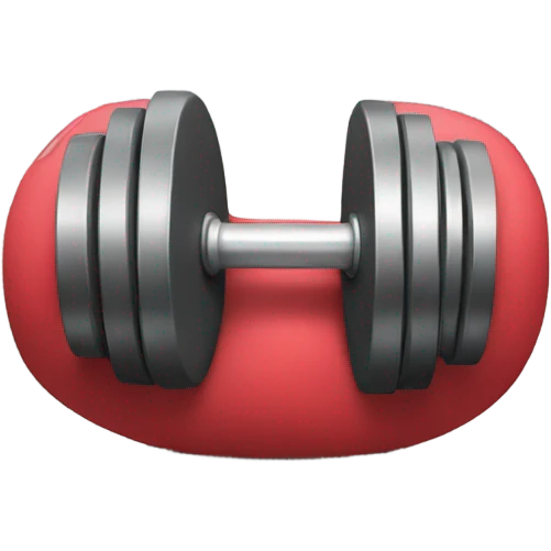 Gym weight emoji
