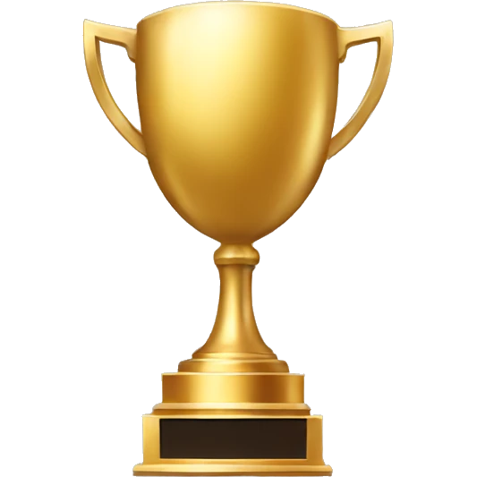 gold trophies emoji