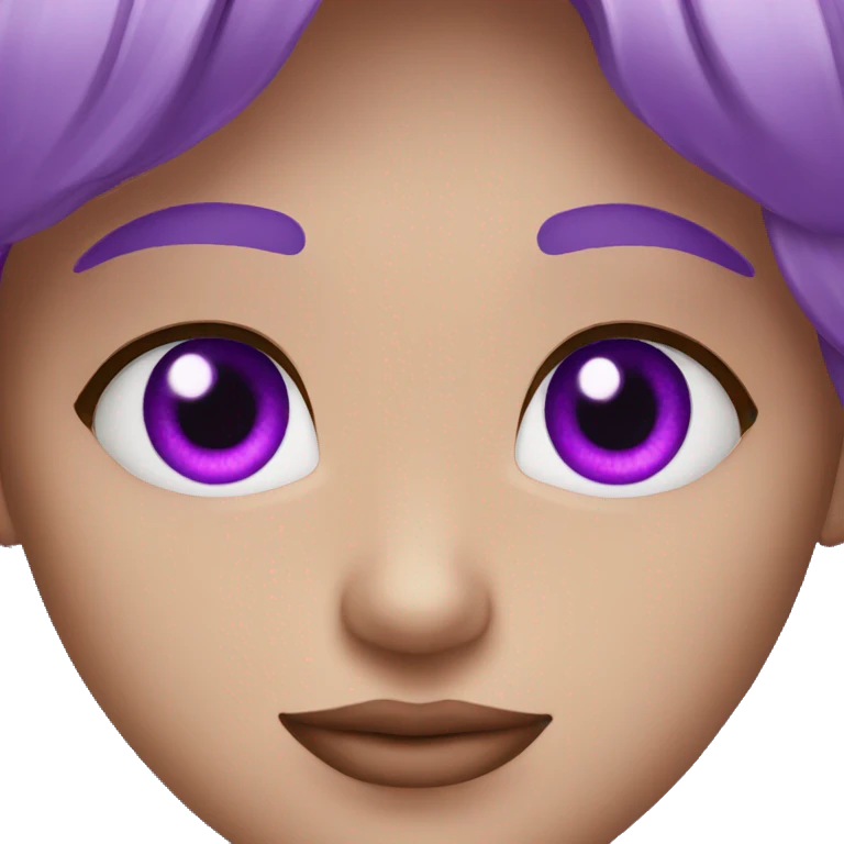 purple heart eyes emoji