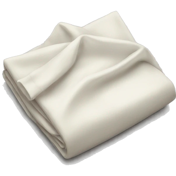 folded bed sheets emoji