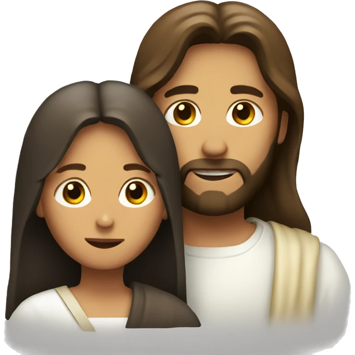 Maria + Jesus emoji