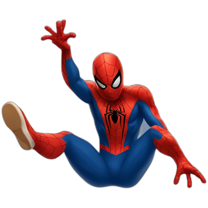 spiderman backflip emoji