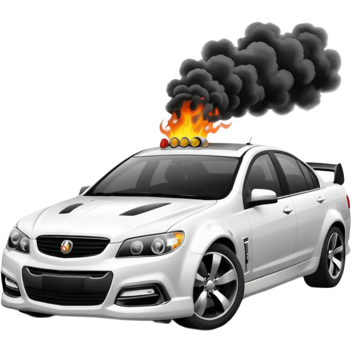 Holden commodore burnout emoji