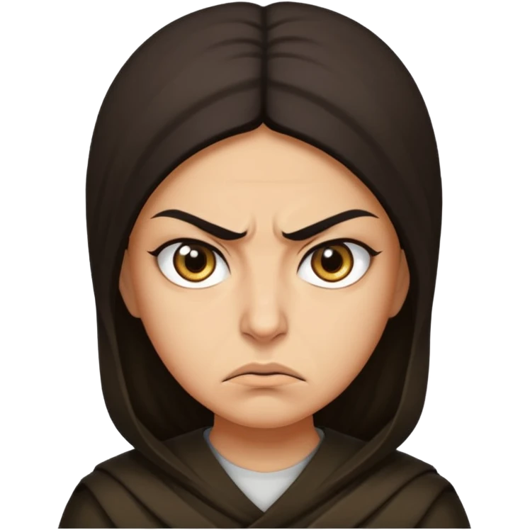 
angry Iranian face emoji