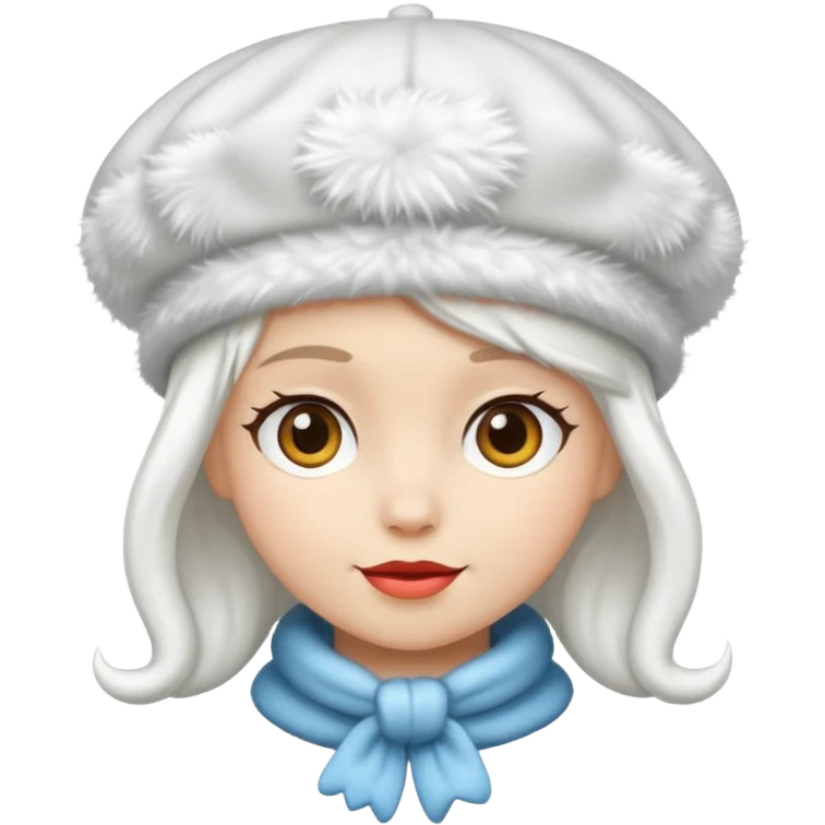 snow beret object emoji