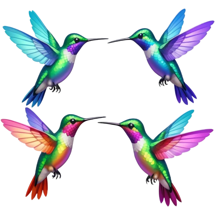 MORE HUMMINGBIRDS emoji