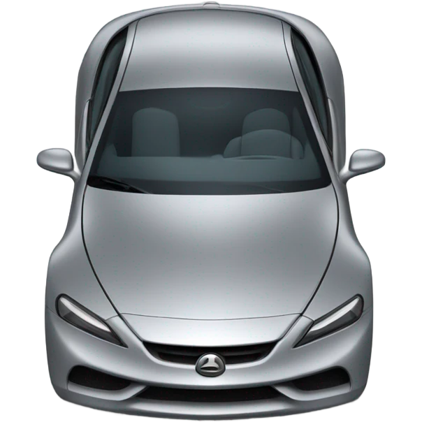 Grey car emoji
