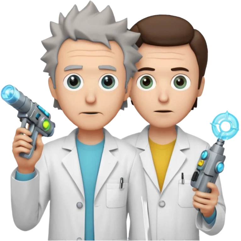 Rick y morty emoji