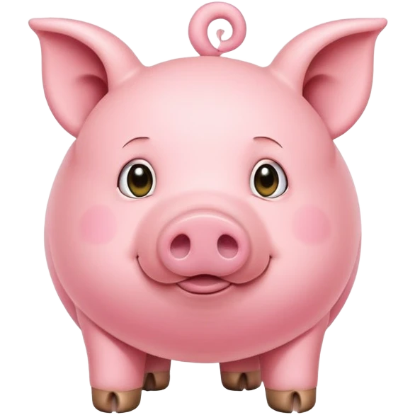 ukranian flag, a pig emoji