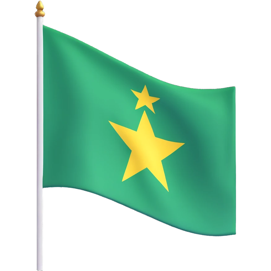 Azad Kashmir flag emoji