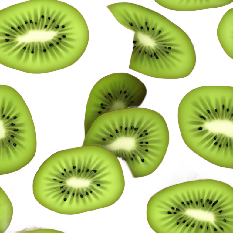 3d kiwi fruit emoji