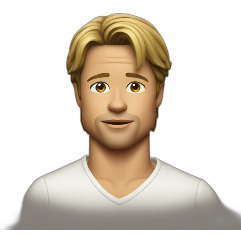 Brad Pitt young emoji