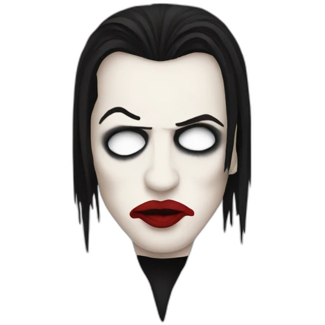 Marilyn Manson emoji