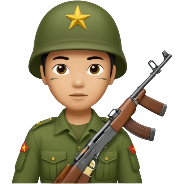 viet cong soldier emoji