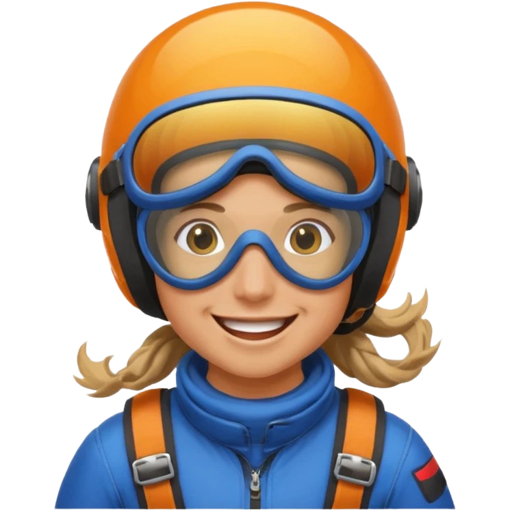 Создай весёлый эмодзи. У нас аэротруба, мы продвигаем аэротрубный спорт, skydive indoor emoji