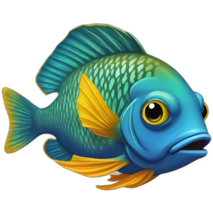 oscar fish of pecezuelos emoji