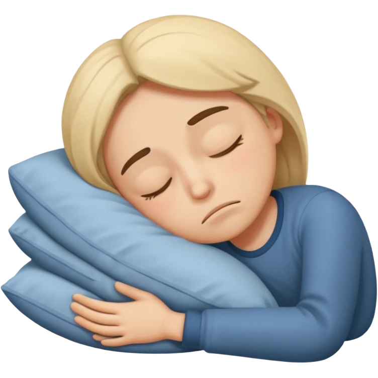 Sleepy Character zzz emoji
