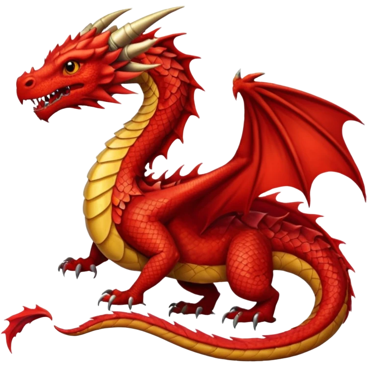 red dragon  emoji