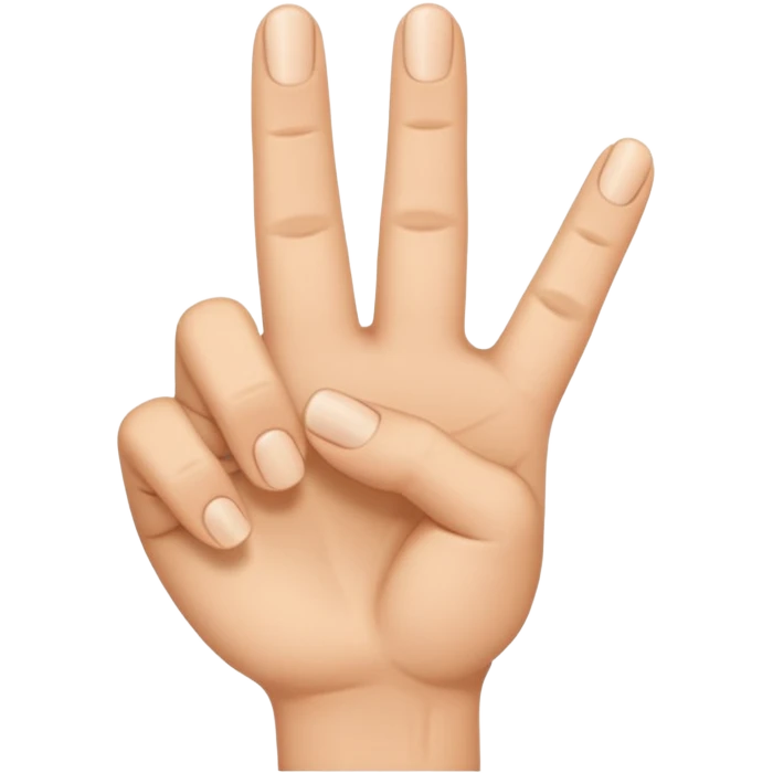 Fingers about to tap together thumb and index finger emoji