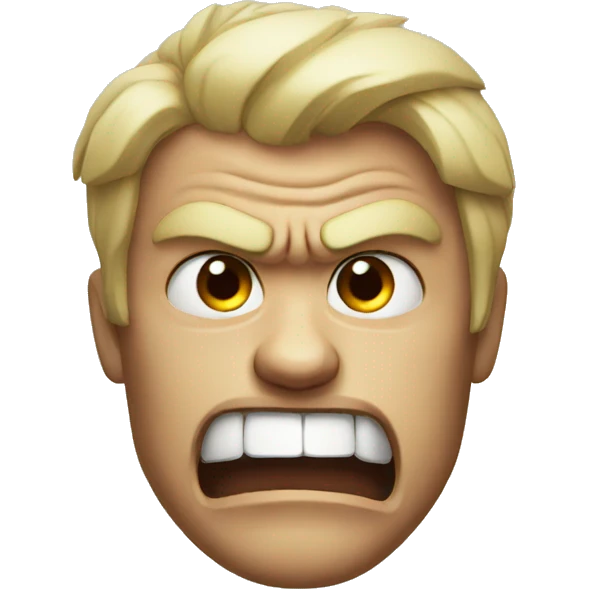Angry emoji