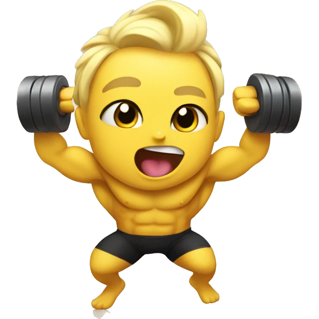 Pikach cheering a bodybuilder in training  emoji