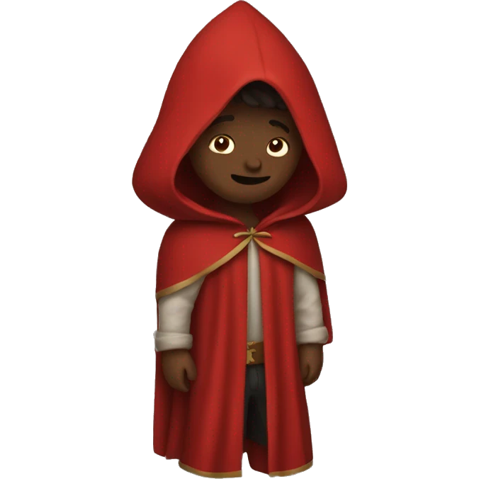red cloak emoji