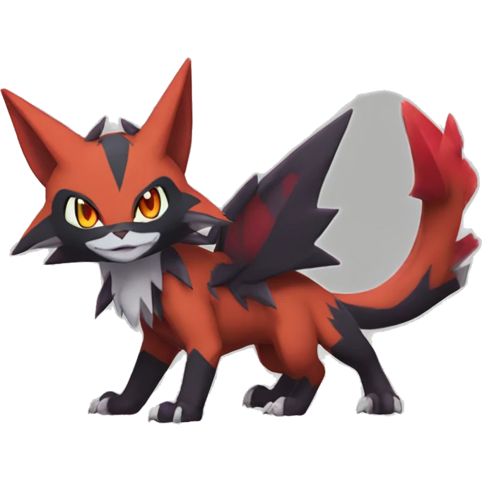Noivern-Litten-Torracat-Zoroark-Zorua full body emoji